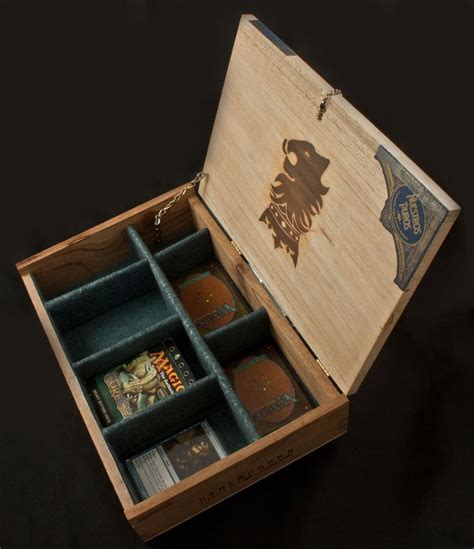 diy steel mtg box|mtg magic deck box.